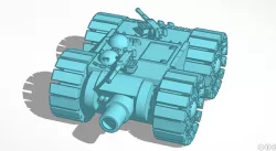 Sturmrad Light armoured vehicle for sci-fi wargaming