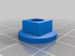 SumoBot Servo Wheel Hub Adapter