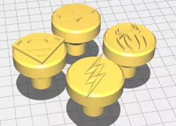 Superhero Knobs