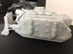 Supported IW Siege Tank with Shield