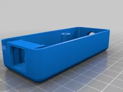Surface-mount wall box for one coax F connector and one keystone jack