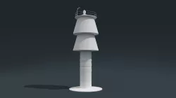 Tagchansky lighthouse of Cape Black