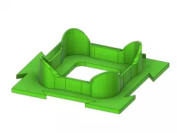 Tamiya  Cement Holder/Support Puzzle Piece