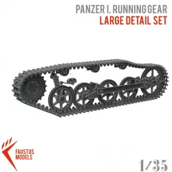 Tank I Running Gear detail set 3d-print