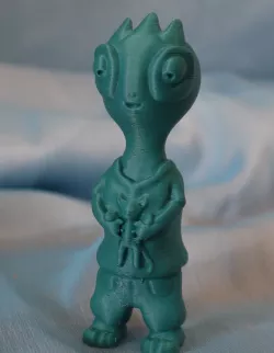 Ted the Alien and his cat Slinky(support free)
