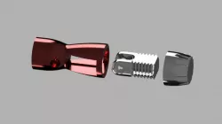 Tensor eje x para Anet et4 -- X axis tensioner for anet et4
