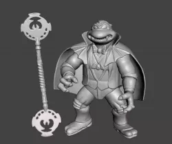 TMNT DON DRACULA UNIVERSAL MONSTER ( TEENAGE MUTANT NINJA TURTLES)