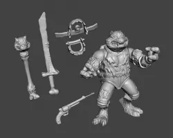 TMNT LEO WOLFMAN UNIVERSAL MONSTERS (TEENAGE MUTANT NINJA TURTLES)