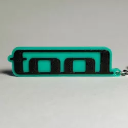 Tool Band Keychain
