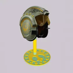 Trapper Wolf Base Helmet Stand - Star Wars