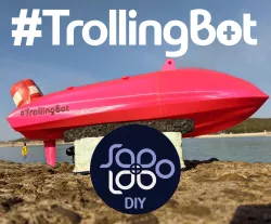 #TrollingBot  The Semi-autonomous fishing/cinematic rc boat