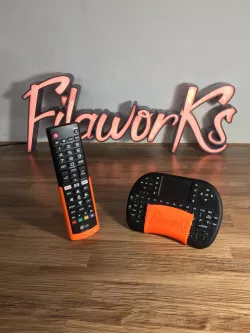 TV remote control and TV Keyboard Holder