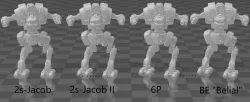 Uziel Mech Pack (5 Mechs)