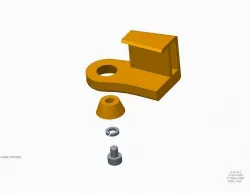 Vertex K8400 Hinged heating platen clamp