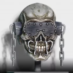 Vic Rattlehead mask