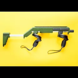 VR PDW RIFLE magnetic gunstock Oculus Rift-S Quest Quest2