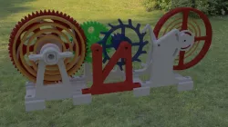 Watch Escapement TrainFrameFront V2