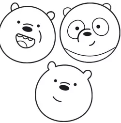 We Bare Bears cut cookies | Scandalous cookie cutters