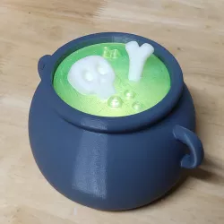 Witch stew cauldron