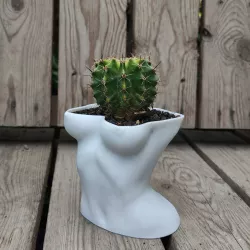 woman body pot planter 2/2