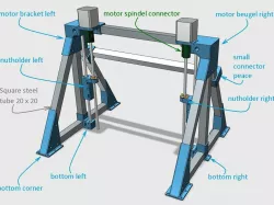 Z axis for CNC mini mill