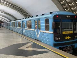 Номерной (81-717/714) xUSSR metro train (h0 scale 1:87)