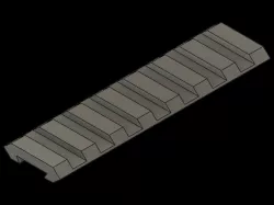 11mm to Picatinny Rail Adapter (79mm°)