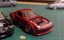 12A ROTATY for RX7 FB HOTWHEELS 1/64 ENGINE BAY