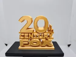 20th Century Fox LOGO No Support STL