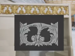 3d ornament stl / wall/bed/CNC machines.