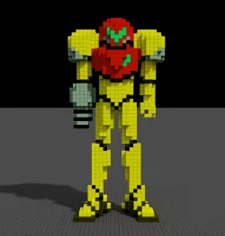 3D Samus-Super Metroid