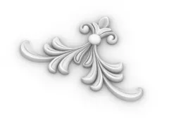 3D stl Decor for CNC