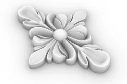 3D stl Decor for CNC