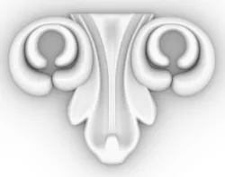 3D stl Decor for CNC