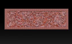 3D STL Models CNC Router - Carved decor