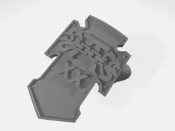 40k Alpha Legion Shield