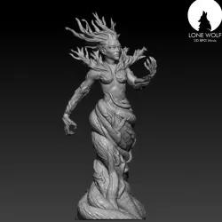 Abnoba, the dark dryad goddess of Foret-Noire