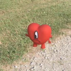 Airpods heart case
