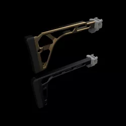 AIRSOFT Folding Skeleton Stock