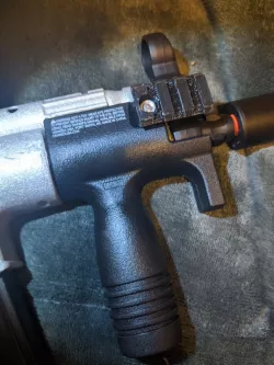 Airsoft MP5K Front sight rail
