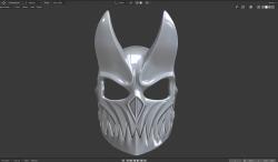 Alex Terrible Mask Kid of Darkness 3D print model