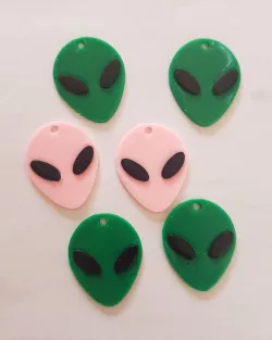 Alien Earrings