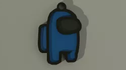 Among us keychain