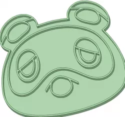 Animal crossing Tommy cookie cutter