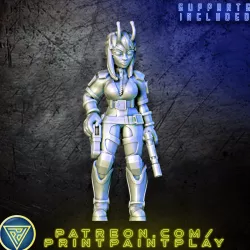 Antennae Alien Pilot