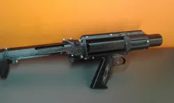 AT-08 M 40mm three-shot grenade launcher