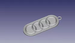 Audi Keychain