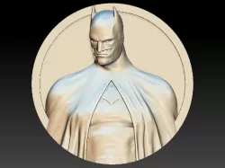 Batman 3D STL Model for CNC Router Engraver CarvingMachine Relief Artcam Aspire CNC Files