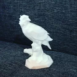 Bird On The Rock ( Geometric )
