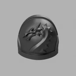 BLACK DRAGONS STEALTH SHOULDER PAD